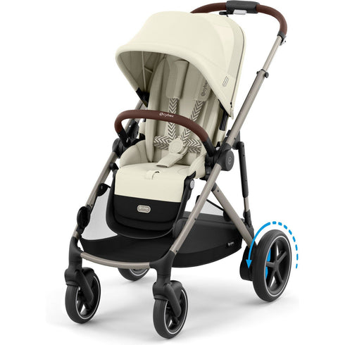 Cybex e-Gazelle S Electronic Assist Single-to-Double Stroller